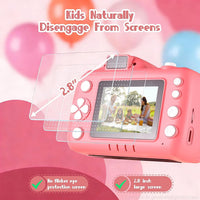 Kids Digital Camera with Video Games, Digital Camera for Kids Fhd 1080P.