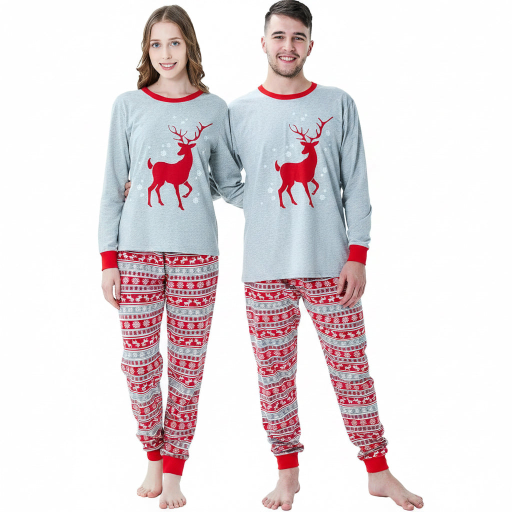Christmas Family Matching Reindeer Pajamas