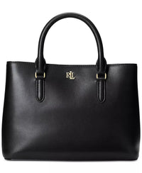 Leather Small Marcy 26 Satchel Bag