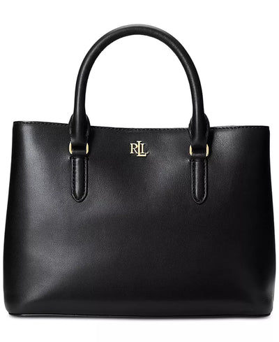 Leather Small Marcy 26 Satchel Bag