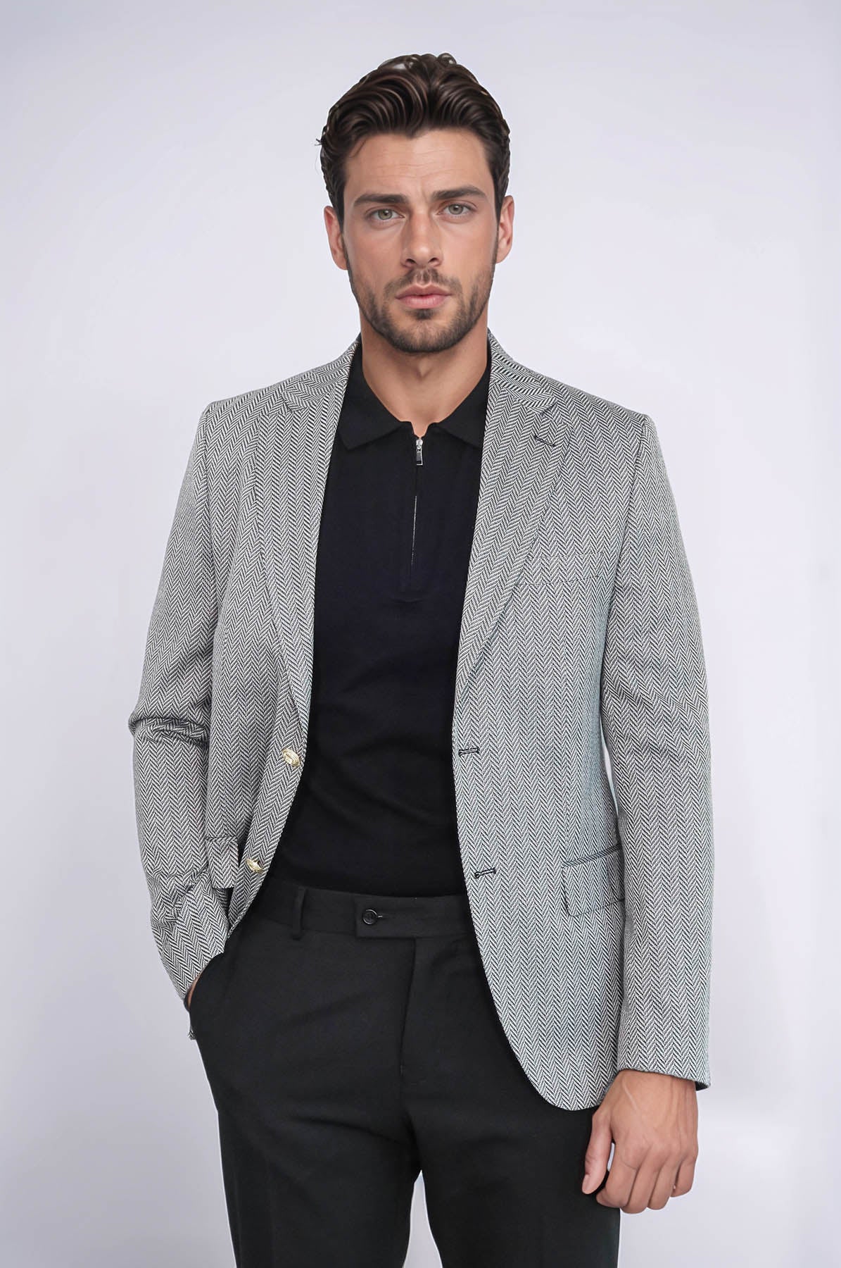 Slim Fit Men's Blazer Jacket - Wessi