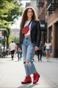 LA Gear Women's LA Tech Light-Up Hightop | Vintage Classic