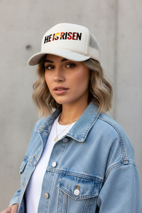 HE IS RISEN Trucker