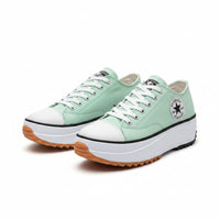 Flat Lace-Up Sneakers