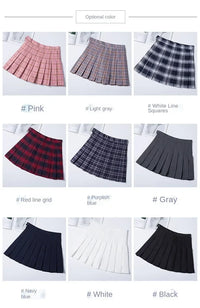 Mini Pleated Skirts For Girls