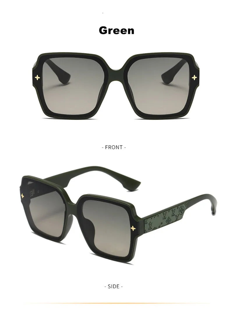 Sunglasses for Women Luxury UV Protection Large Frame