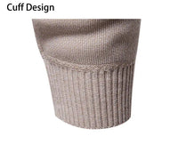 Winter Fleece-Lined Stand Collar Half-Zip Pullover
