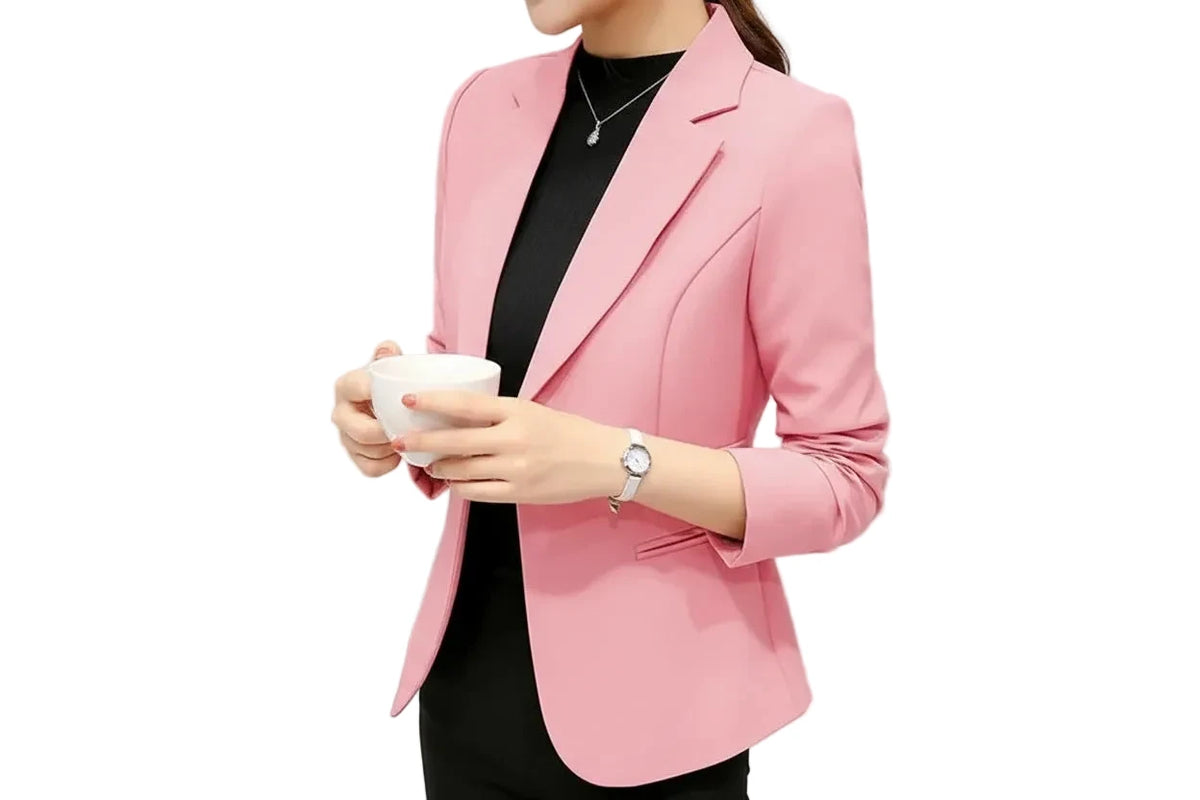 Women Blazer Girl Tops Reefer Jackets