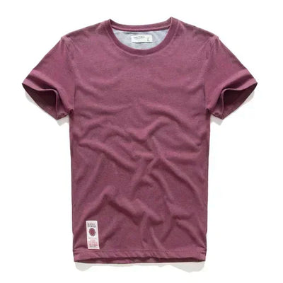 Men's T-shirt  Causal Cotton Basic