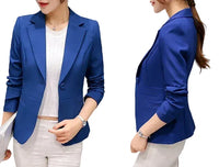Women Blazer Girl Tops Reefer Jackets