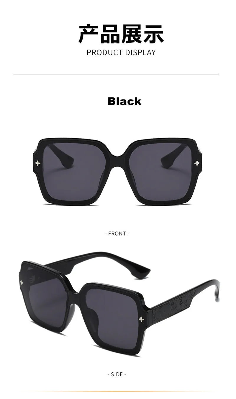 Sunglasses for Women Luxury UV Protection Large Frame
