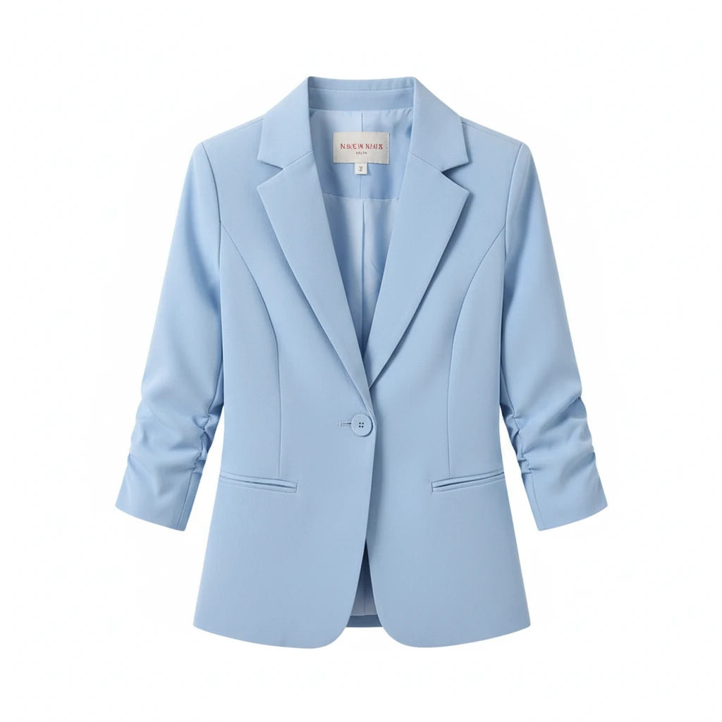 Women Blazer Girl Tops Reefer Jackets
