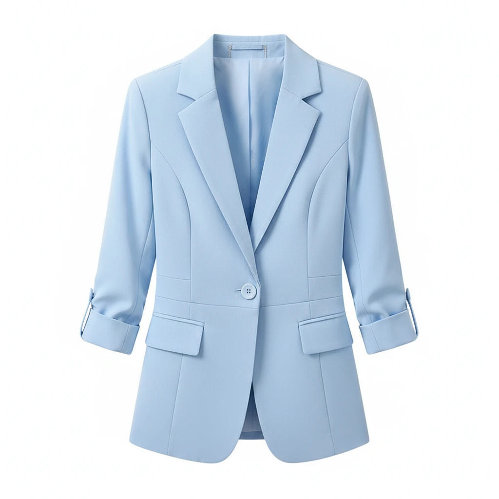 Women Blazer Girl Tops Reefer Jackets