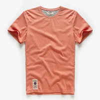 Men's T-shirt  Causal Cotton Basic
