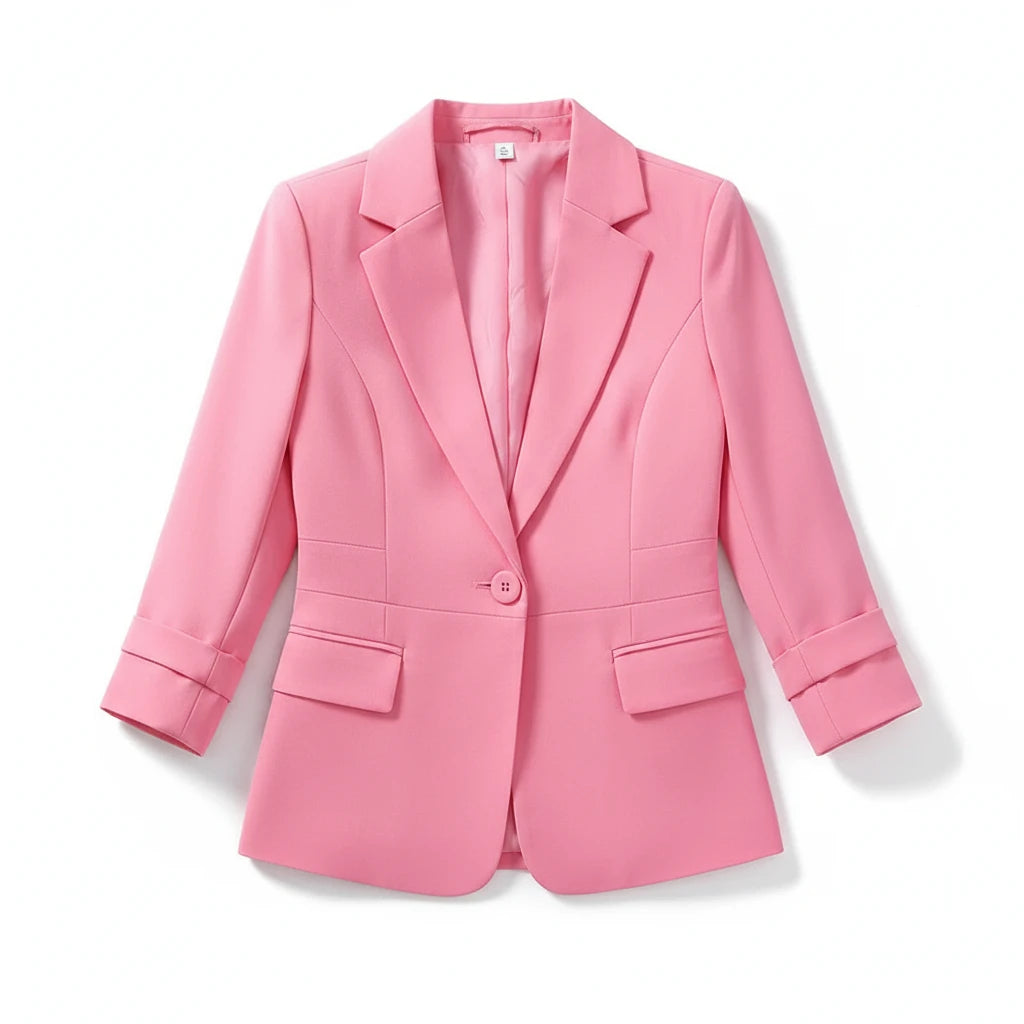 Women Blazer Girl Tops Reefer Jackets