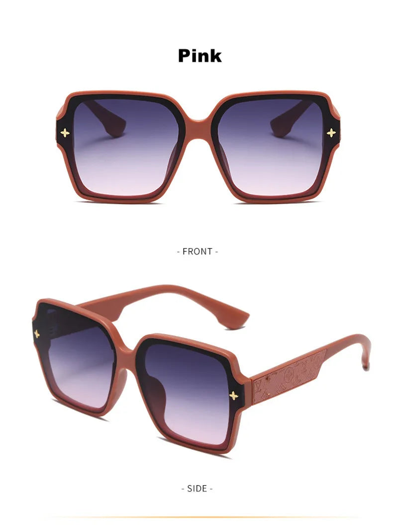 Sunglasses for Women Luxury UV Protection Large Frame