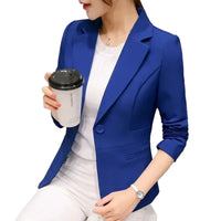 Women Blazer Girl Tops Reefer Jackets