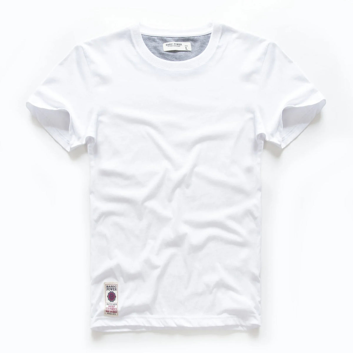 Men's T-shirt  Causal Cotton Basic