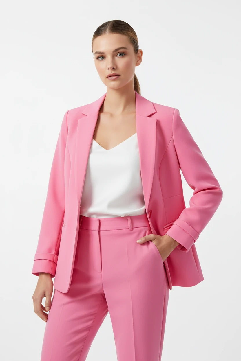 Women Blazer Girl Tops Reefer Jackets