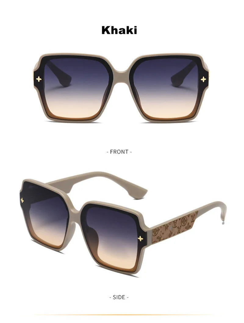 Sunglasses for Women Luxury UV Protection Large Frame