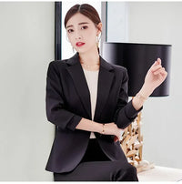 Women Blazer Girl Tops Reefer Jackets