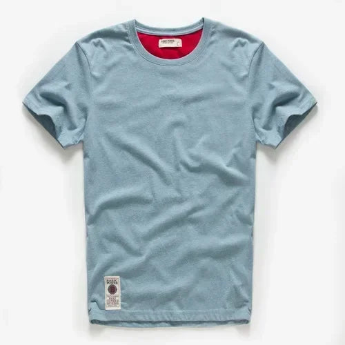 Men's T-shirt  Causal Cotton Basic