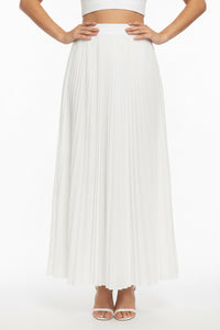 Bohemian Renaissance Long Skirts White