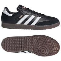adidas Unisex Adult Samba Shoes - Black/White/Vivid Red