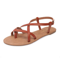 Womens Gladiator Flat Sandals