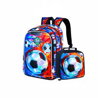 Kids Bookbag with Lunch Box 3Pcs