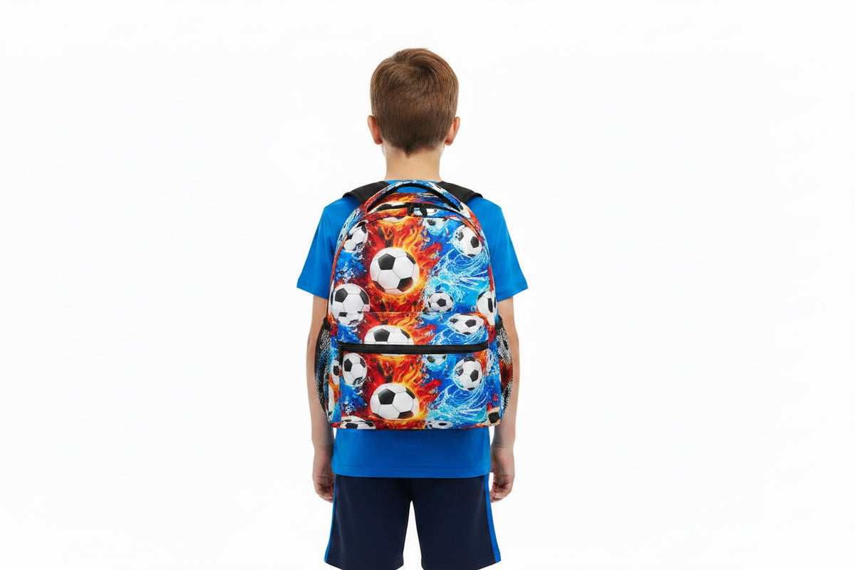 Kids Bookbag with Lunch Box 3Pcs