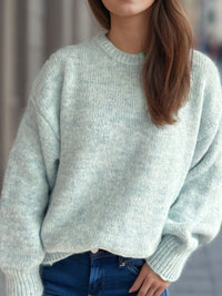Sweater-Round Neck Long Sleeve