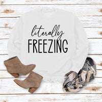 Girls Printed Loose Round Neck sweater