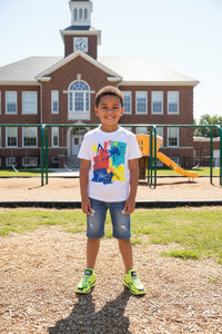 LA Gear Kids Catapult Light-Up x Glow Lowtop | Neon Yellow x Black