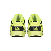 LA Gear Kids Catapult Light-Up x Glow Lowtop | Neon Yellow x Black