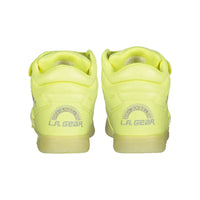 LA Gear Women’s Flame Hightop | Neon Yellow Glow