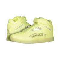 LA Gear Women’s Flame Hightop | Neon Yellow Glow