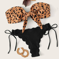 Summer Blue Bikini Women Swimwear