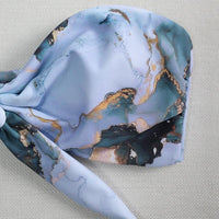 Summer Blue Bikini Women Swimwear